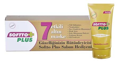 Softto Plus Etkili Altın Maske Seti